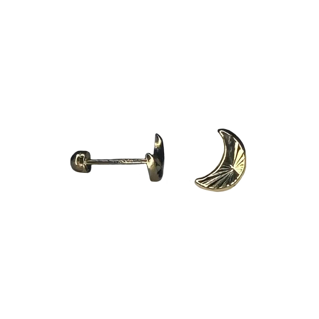 Tsuki 10kt gold earrings