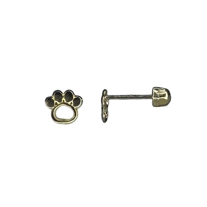 Ashi 10kt gold earrings