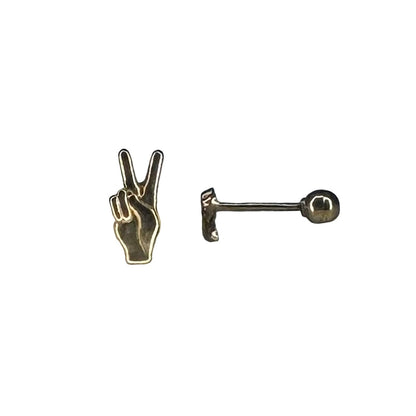 Heiwa 10kt gold earrings