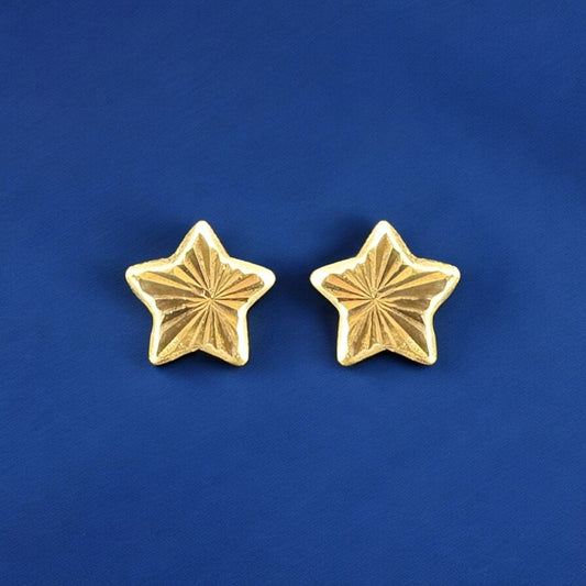 Diamond Hoshi 10kt Small Gold earrings